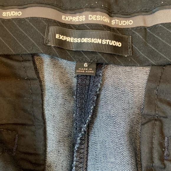 Express Full leg Women shimmering Blue Jeans - Picture 7 of 8